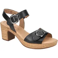 Gabor Ankle-Strap Sandal - Black - 37.5