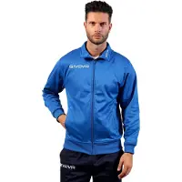 Givova Mono 500 Full Zip Sweatshirt Sininen S Mies