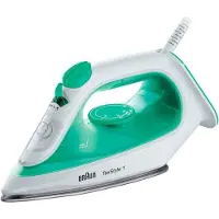 Braun TexStyle 1 SI 1040 GR -höyrysilitysrauta, 2000 W, 0,22 l, vihreä/valkoinen