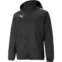 Puma Urheilutakki 'teamLIGA' musta / valkoinen