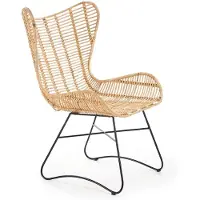 Halmar Nojatuoli Indiana, beige/musta