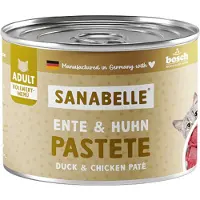 Sanabelle 6 x 195 g ankka & kana All Meat kissanruoka