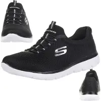 SKECHERS Slip on -tennarit 'Summits' harmaa / musta