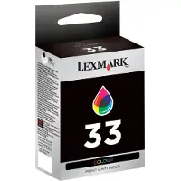 Lexmark Mustepatruuna 3-väri No 33 Low Yield