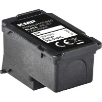 KMP – C97, Musta, Väriainepohjainen muste, 15 ml, 400 sivua (1562,4001)