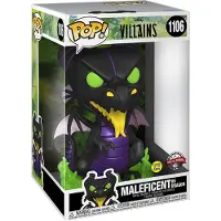 Funko POP! Disney Superkokoinen Jumbo Maleficent Lohikäärmeenä -figuuri 25 Cm