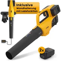 Stiga Akku lehtipuhallin BL 300e Kit; 2x20 V; 2x4,0 Ah akku: seinäpidikkeellä