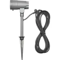 Konstsmide 7475-370 Andria tummanharmaa puutarhaspotti 12V