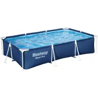 Bestway 56404 Steel Pro 300x201x66cm Suorakulmainen Putkiallas Ilman Suodatinta/puhdistinta