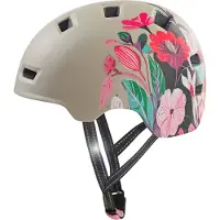 Crazy Safety Pyöräilykypärä - Rampage Flower - M - Hiekka - - 54-57 cm - Pyöräilykypärät