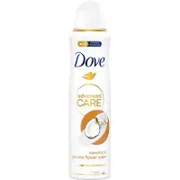 Dove Advanced Care kookos- ja jasmiinikukkatuoksuinen antiperspirantti naisille 150 ml