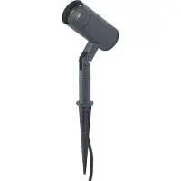 Osram maapiikkikohdevalo ENDURA CLASSIC GARDEN tummanharmaa IP54, Alumiini/harmaa/sinkki, Alumiini, Moderni