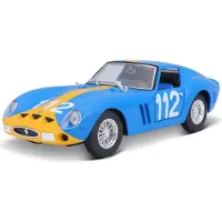 Bburago Model Car18-26305 Ferrari 250 GTO 1:24 sininen / keltainen