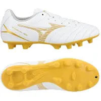 Mizuno Monarcida Neo Iii Select Fg Bright Gold - Valkoinen/kulta Lapset - Nurmi (Fg), koko 36