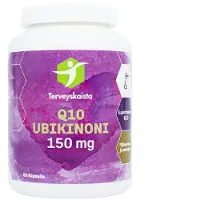 Terveyskaista Ubikinoni 150 mg 60 kaps. ravintolisä