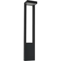 LINDBY Led pylväsvalaisin Lonete , Musta, Alumiini, Moderni