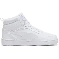 Puma Korkeavartiset tennarit 'Rebound v6' harmaa / valkoinen