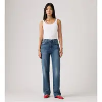 Levi's for woman. 79078-0061 Full Length Blue Ribcage Jeans (24/32), Casual, Cotton, Denim