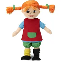 Peppi Pitkätossu Pippi Nukke, 40 Cm Multi Multi-OS Punainen One Size 10+ Months Pojat, Tytöt