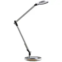 LINDBY Pöytävalaisin , Rilana, himmennettävä, Metallinsävyinen, Työhuone / toimisto, Metalli, Moderni