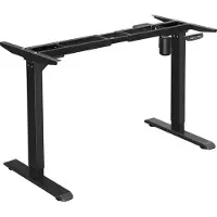 Songmics Pöytäjalusta, SONGMICS, (115-147) x 60 x (71-112) cm, Musta.