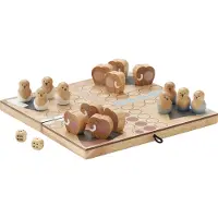 Kids Concept Ludo Game Neo - Brown - ONE SIZE