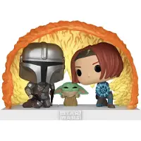Funko POP! Mandalorialainen Tähtien Sota Hetket Grogu Voimaeste