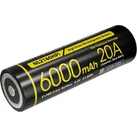 Nitecore NL2160HPi Dual Output, 21700 rechargeable Li-ion battery, 6000 mAh