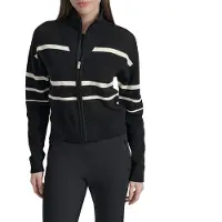 DKNY Open Stitch Stripe Logo Takki