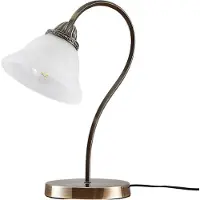 LINDBY Led pöytävalaisin Mialina , Pronssi/messinki, Olohuone/ruokailutila, Lasi