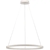 Arcchio Led riippuvalaisin Albiona , himmennettävä, Valkoinen/opaali, Keittiö, Metalli, Moderni