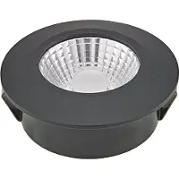 Sigor Projektivalaisin upotettava 60 Diled 5W 300lm 2700-2100K musta 36° dtw