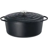 Küchenprofi - Provence Valurautapata 31 cm 6 L Musta