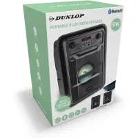 Dunlop Bluetooth mobile speaker D220 FM radio 9W Black