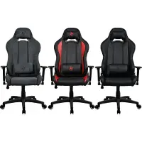 AROZZI Torretta SoftPU - Pure Black, keinonahkaverhoiltu pelituoli, musta