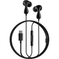 Baseus Encok CZ20 In-Ear USB-C langalliset kuulokkeet - musta