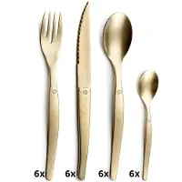 Amefa - Jet Aterimet 16 osaa Champagne
