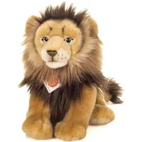 Teddy HERMANN® Sitting Lion 30 Cm - Beige - 30 CM