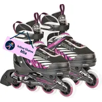 Hudora Inline Skates Mia Black/Purple size 37-40