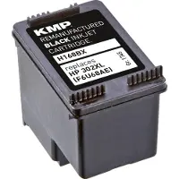 KMP AG – H168BX, Musta, Väriainepohjainen muste, 15 ml, 550 sivua (1745,4001)