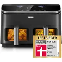 Cosori CAF-R901-AEU, 8,5 l, 1 kg, 1750 W, airfryer, musta