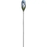 LINDBY aurinkokäyttöinen LED-valaisin Jari, korkeus 122 cm, ruostumaton teräs, JARI, Alumiini/harmaa/sinkki, Ruostumaton teräs, Moderni