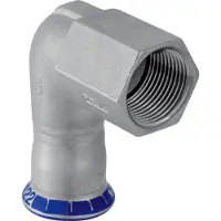 Geberit Taivutus Rustf. 1/2 - Indv.X18mm MA-Press. M-Bakker vain