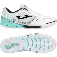 Joma Mundial In - Valkoinen/turkoosi - Sisäpeli (Ic), koko 44