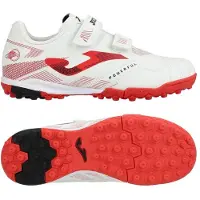 Joma Powerfull Tf - Valkoinen/punainen Lapset - Turf (Tf), koko 31