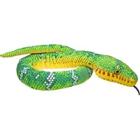 Wild republic Plush Toy Snakes 137 cm Emerald Tree Boa Corallus