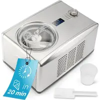 ProfiCook PC-ICM 1091 N - Frossen jogurtti/is/sorbetmaskine - 1,5 litraa - 150 W - rustfrit stål/sortti