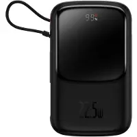 Baseus Powerbank Qpow PRO with cable, 10000mAh, 22.5W (Black)