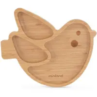 Miniland Chick Wooden Plate Astiasto