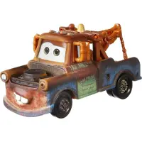 Mattel Cars Pixar Cars On The Road -sarja Road Trip Mater 1:55 Scale Metal Car